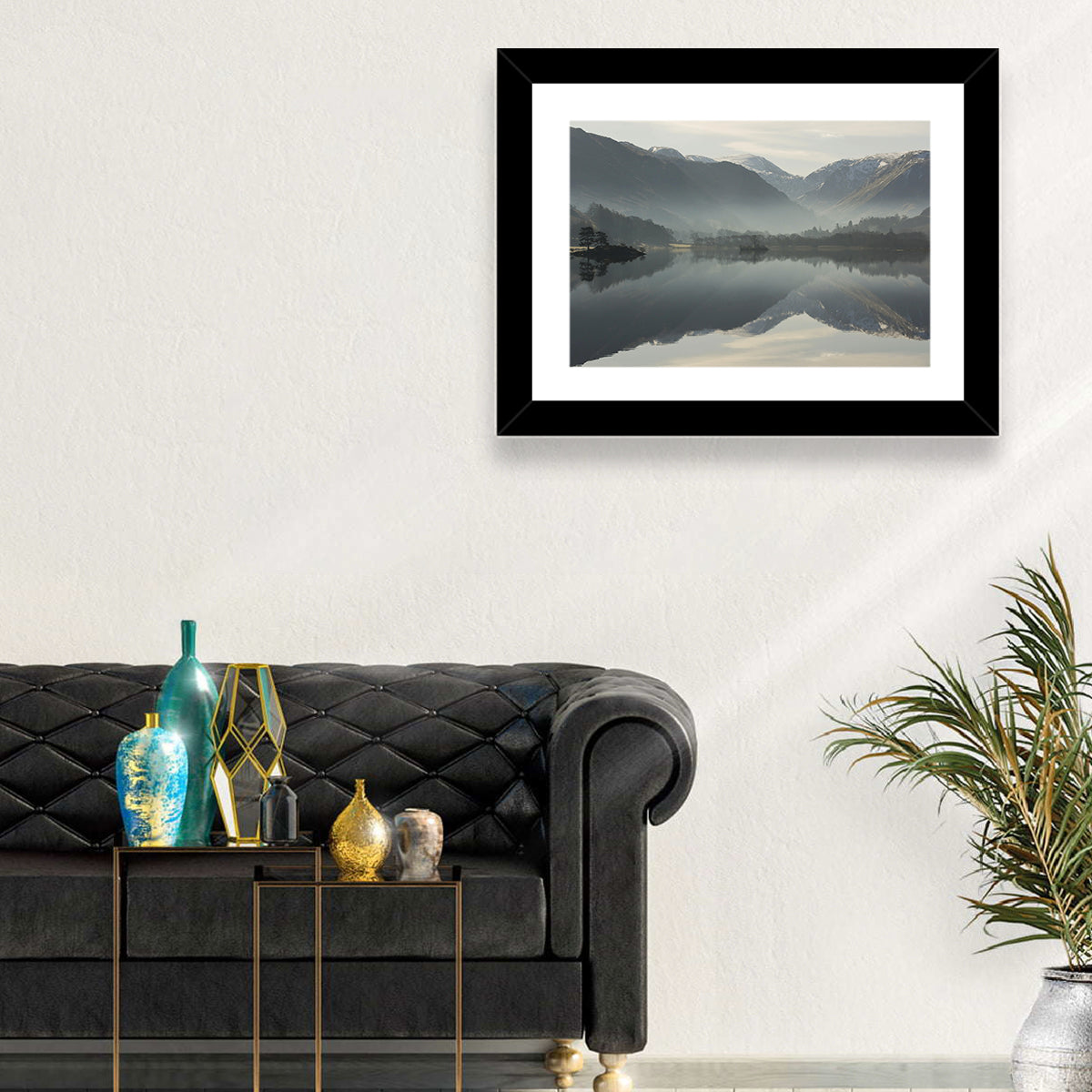 Lake Ullswater Morning Mist Wall Art