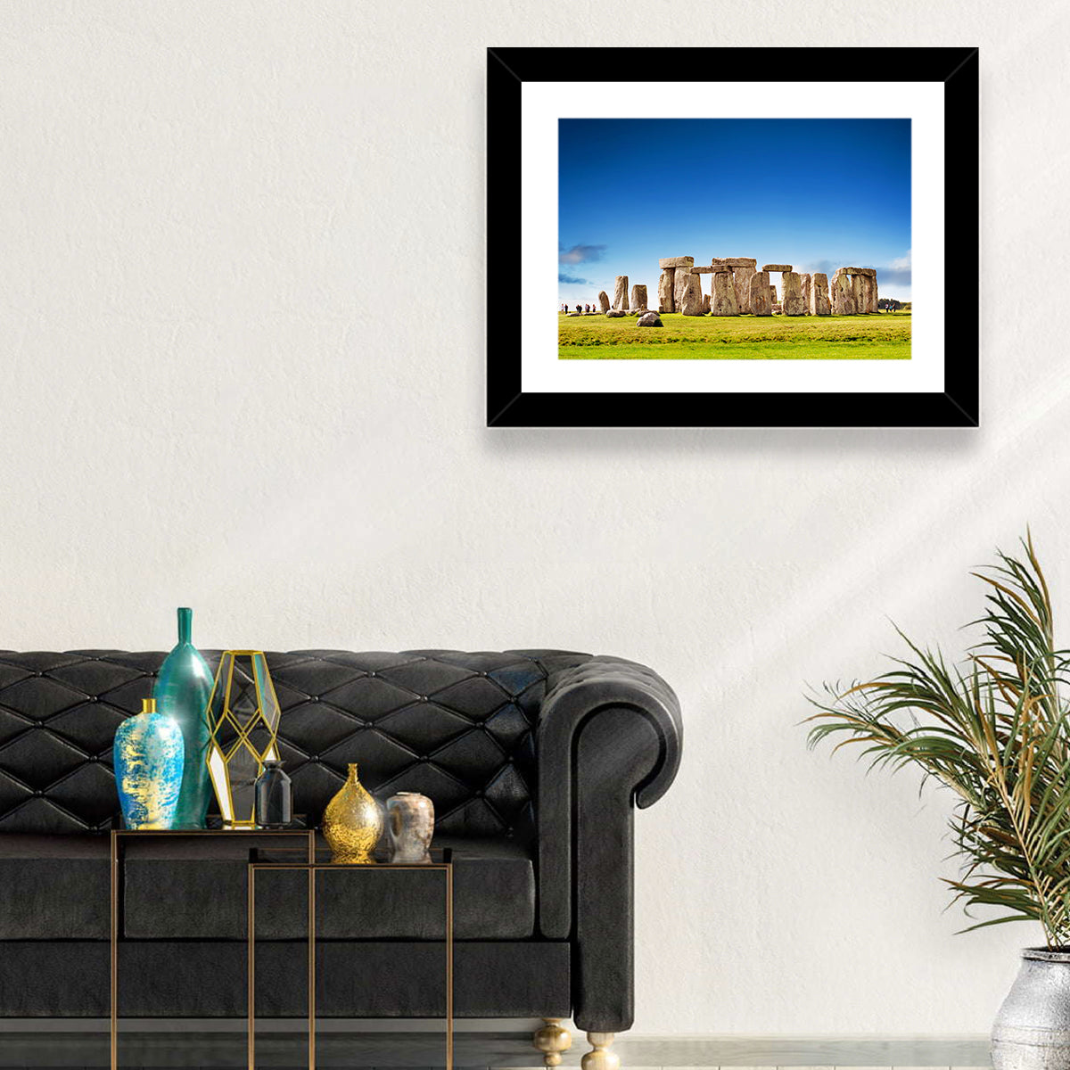 Stonehenge Under Blue Sky Wall Art