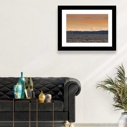 Lake Neuchatel Golden Hour Wall Art