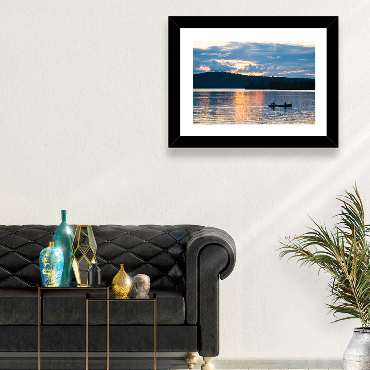 Moosehead Lake Sunset Wall Art