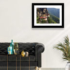 Tiger's Nest Monastery, Paro Bhutan Wall Art
