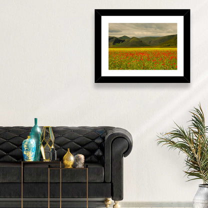 Castelluccio Wildflower Meadow Wall Art