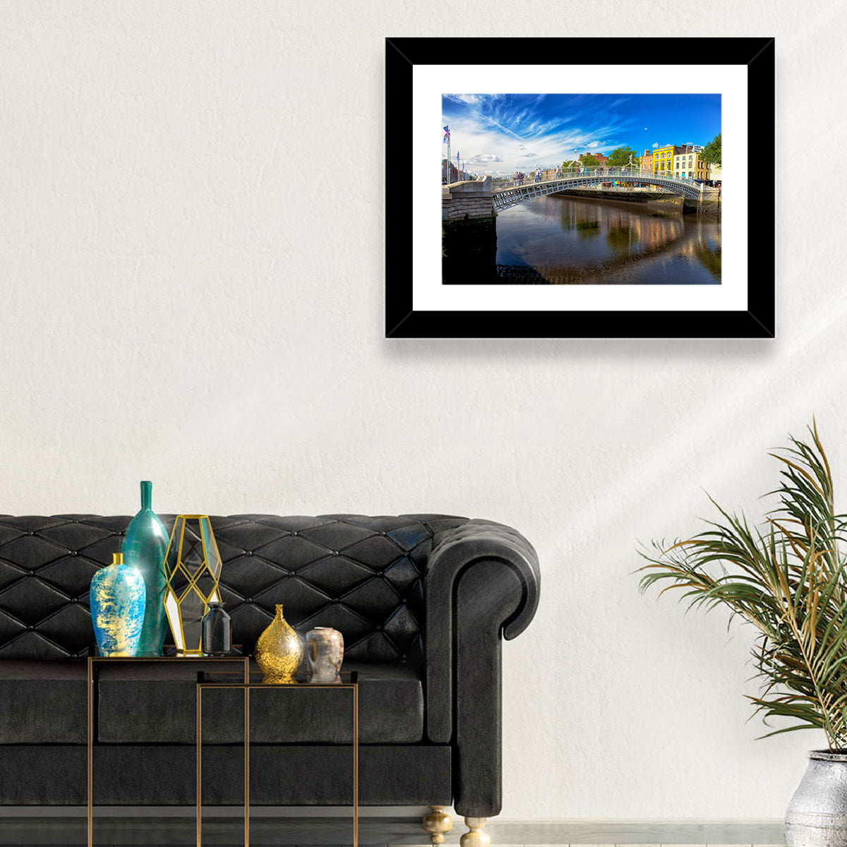 Hapenny Bridge Wall Art