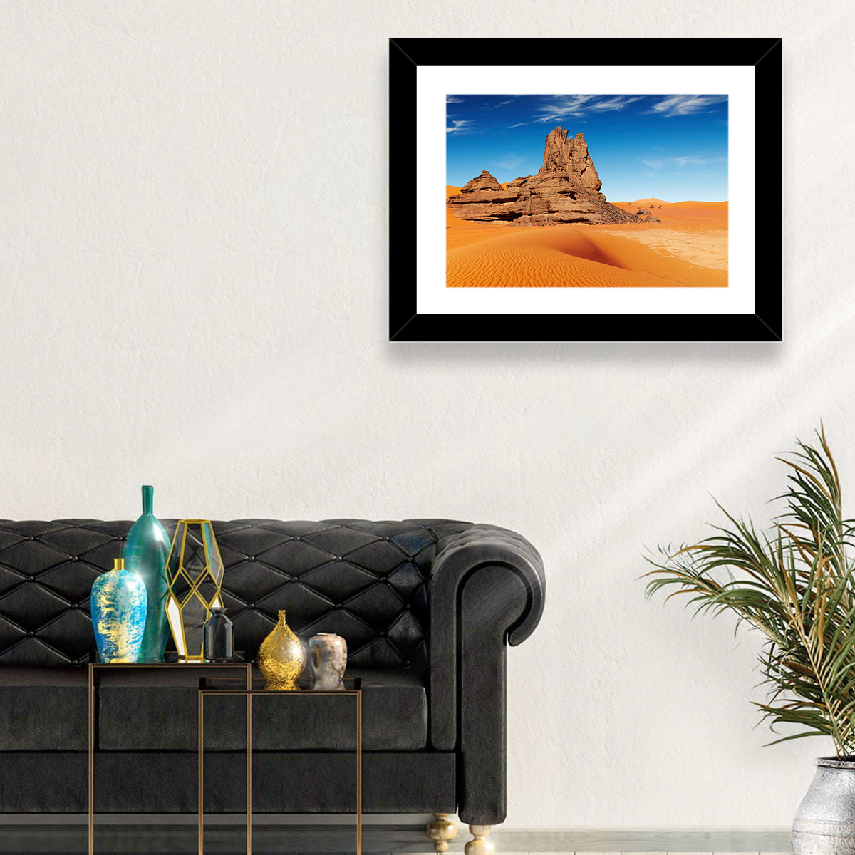 Sahara Rock Formation Landscape Wall Art