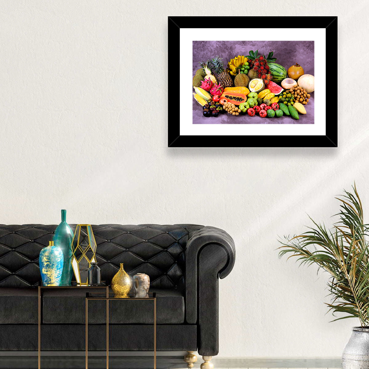 Tropical Fruit Still Life Wall Art