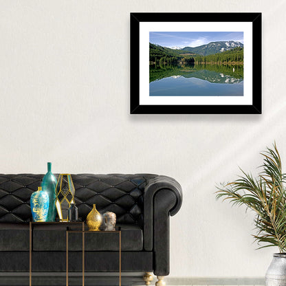 Lake Crescent Reflection Wall Art