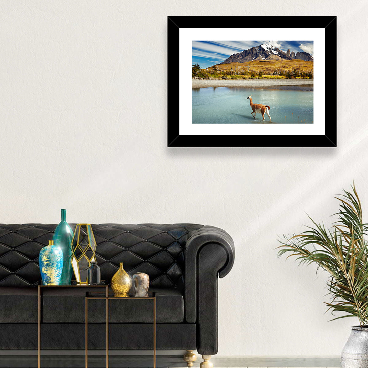 Torres Del Paine, Patagonia Wall Art in a room, landscape