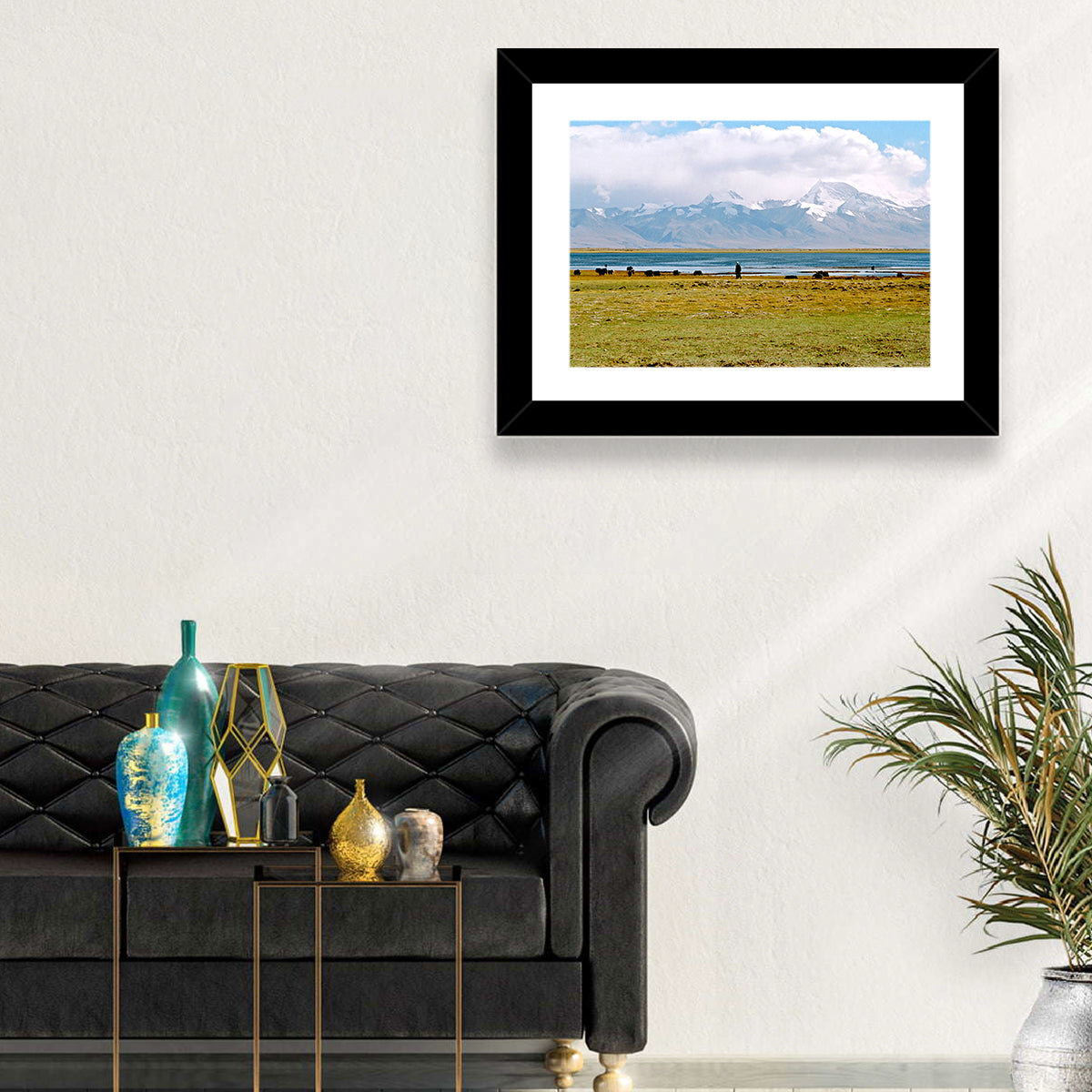 Mount Kailash from Lake Manasarovar Wall Art