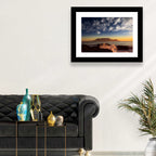 Table Mountain Sunset Silhouette Wall Art
