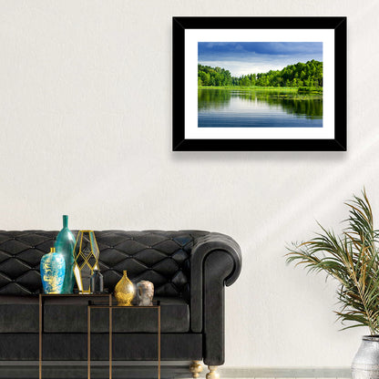 Mazury Forest Lake Wall Art