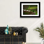 Lush Rice Terraces Wall Art