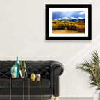 Crested Butte Autumn Mountains Wall Art