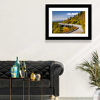 Linn Cove Viaduct at Grandfather Mountain Wall Art