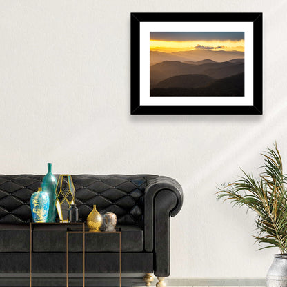 Southern Appalachian Sunset Wall Art