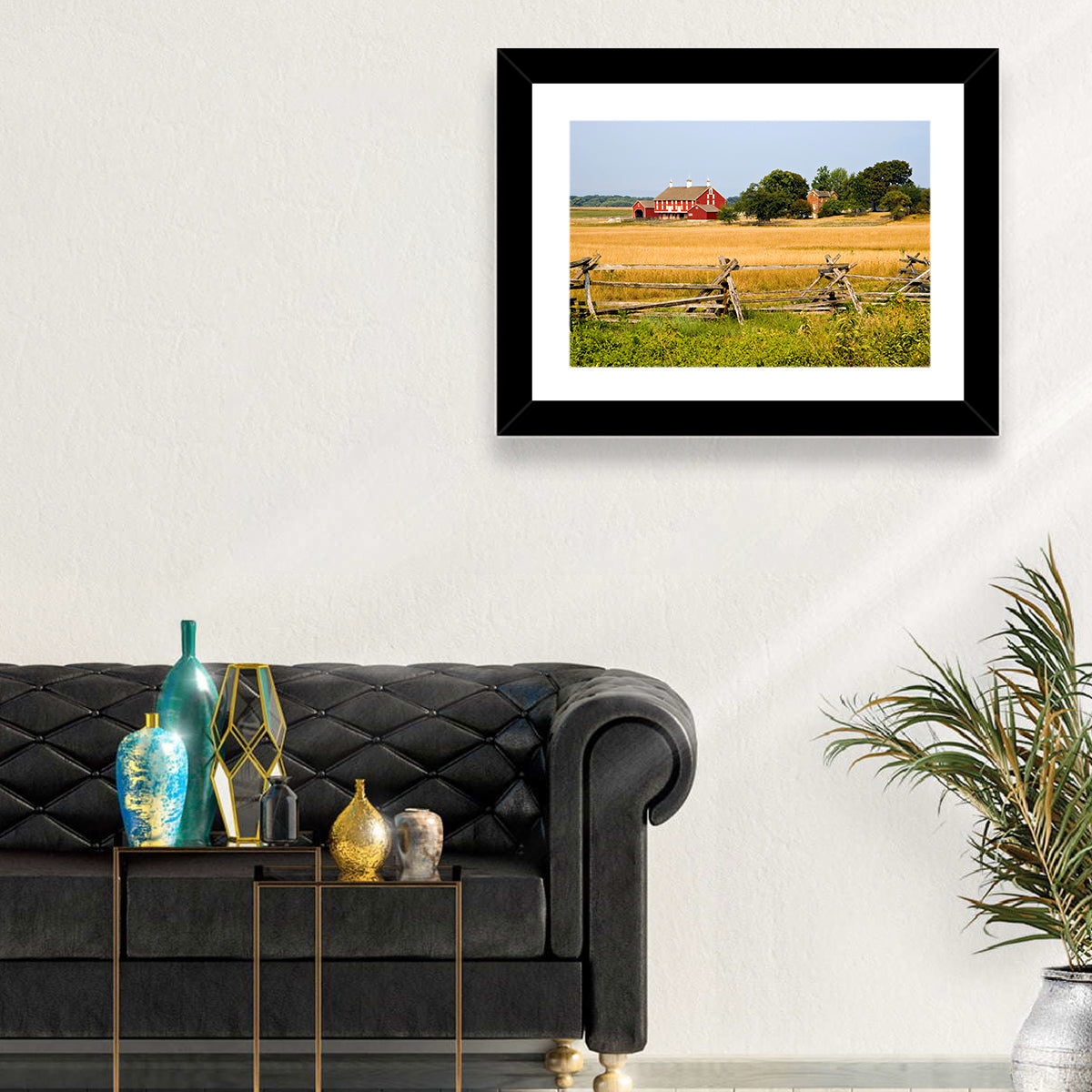 Gettysburg Farm Field Wall Art