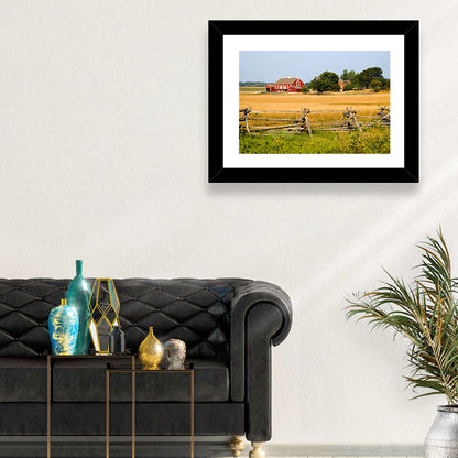 Gettysburg Farm Field Wall Art
