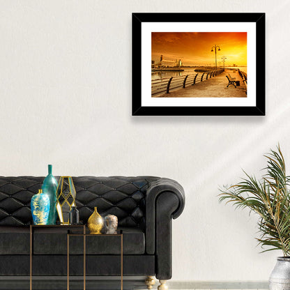 National Assembly at Golden Hour Wall Art