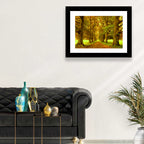 Beech Tree Lane at Golden Hour Wall Art
