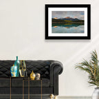 Patricia Lake Golden Hour Reflection Wall Art