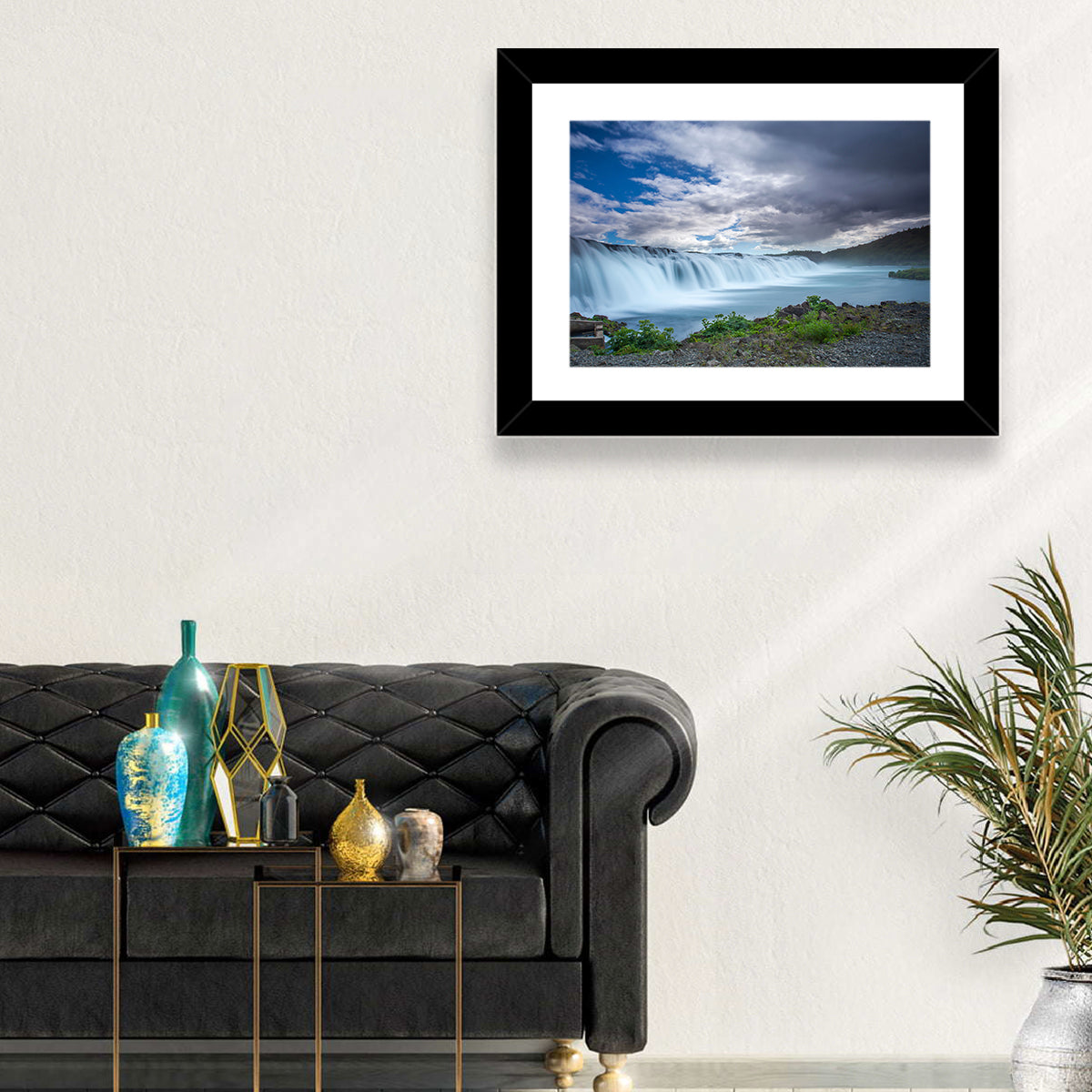 Faxi Waterfall, Iceland Wall Art