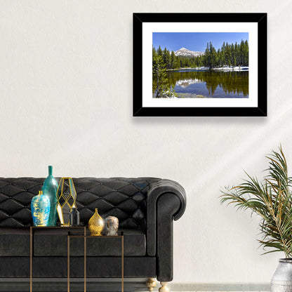 Yosemite Mountain Reflection Wall Art
