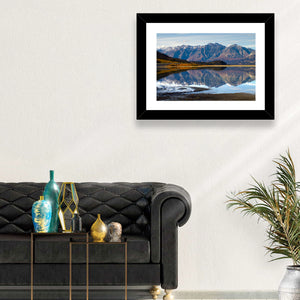 Kluane Lake Reflection Wall Art