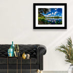 Brazos Bend Lake Reflection Wall Art