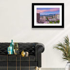 Boise Downtown at Golden Hour Wall Art