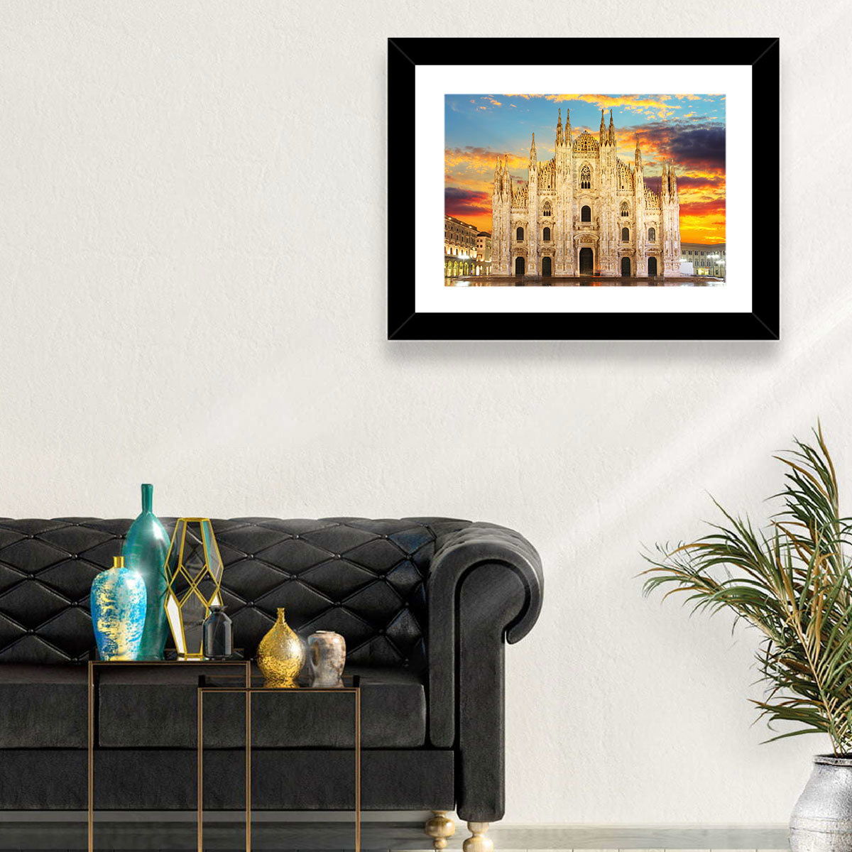 Milan Duomo at Sunset Wall Art