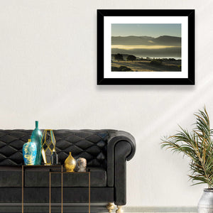 Lake Omodeo Landscape Wall Art