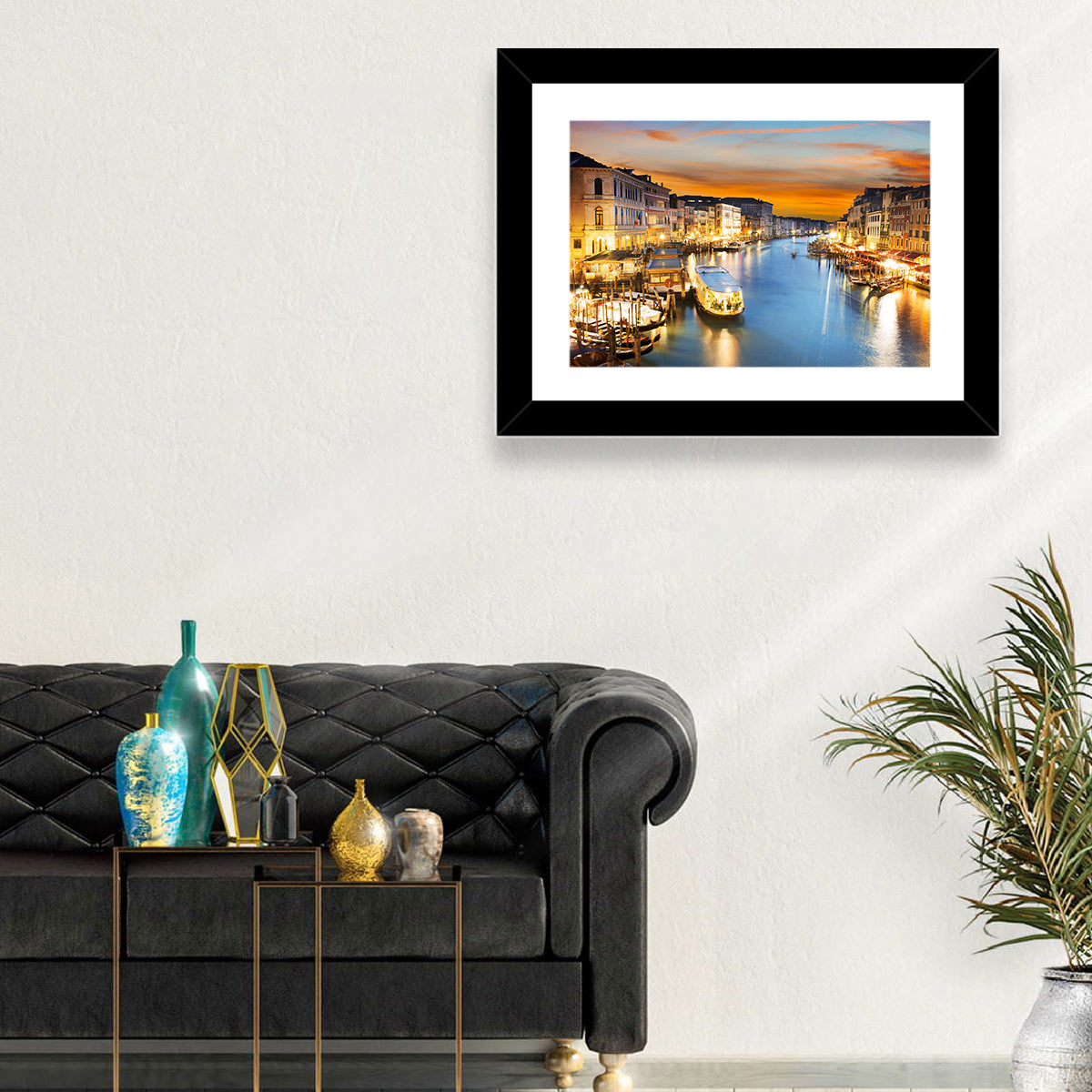 Venice Grand Canal at Dusk Wall Art