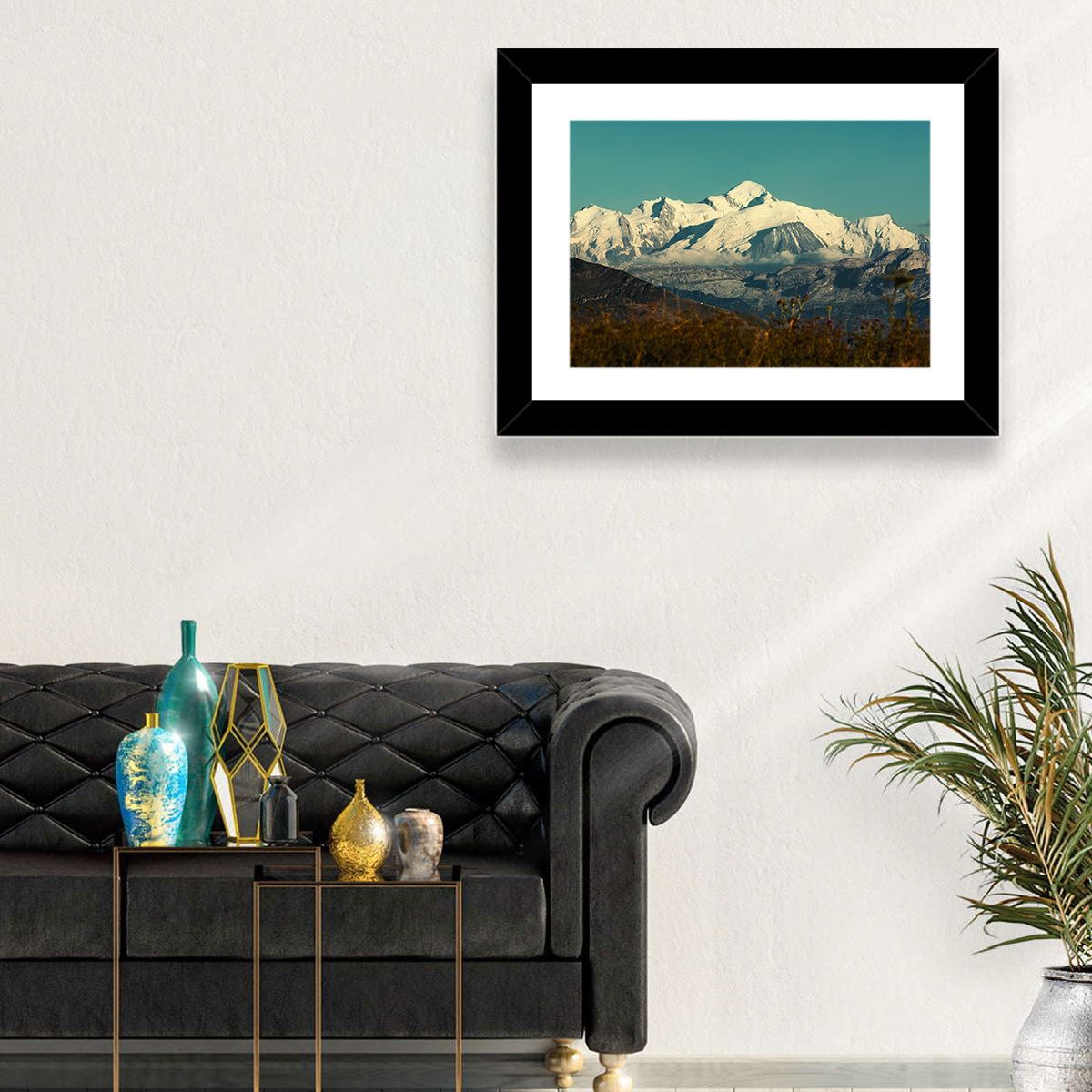 Snowy Mont Blanc Wall Art
