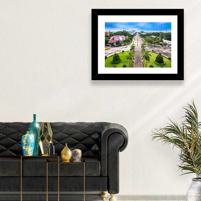 Phnom Penh Independence Monument Boulevard Wall Art