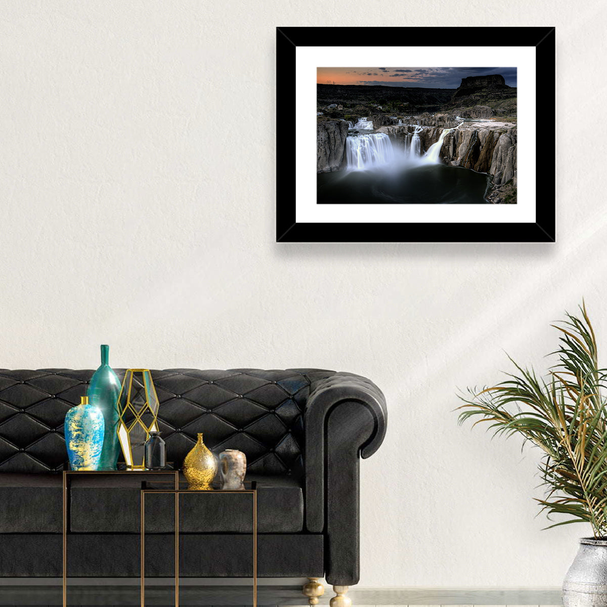 Shoshone Falls at Dusk Wall Art