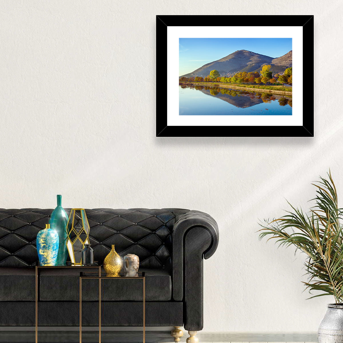 Trebišnjica River Reflection, Trebinje Wall Art
