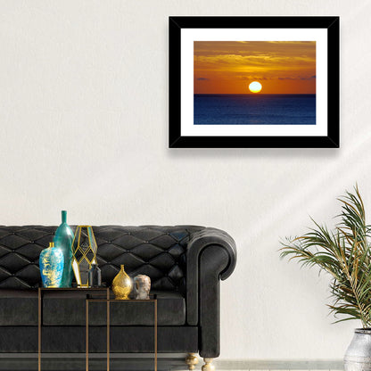 Golden Pacific Sunrise Wall Art