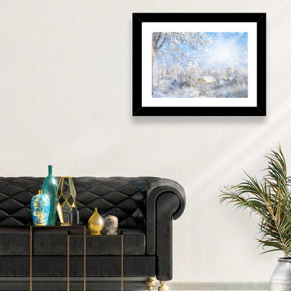 Frosted Village Wall Art