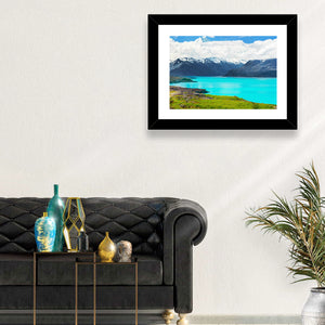 Lake Pukaki With Mount Cook Wall Art