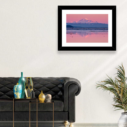 Mount Baker Sunset Wall Art