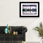 Westminster Bridge at Dusk Wall Art