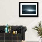 Rain Storm Over Mountains Wall Art