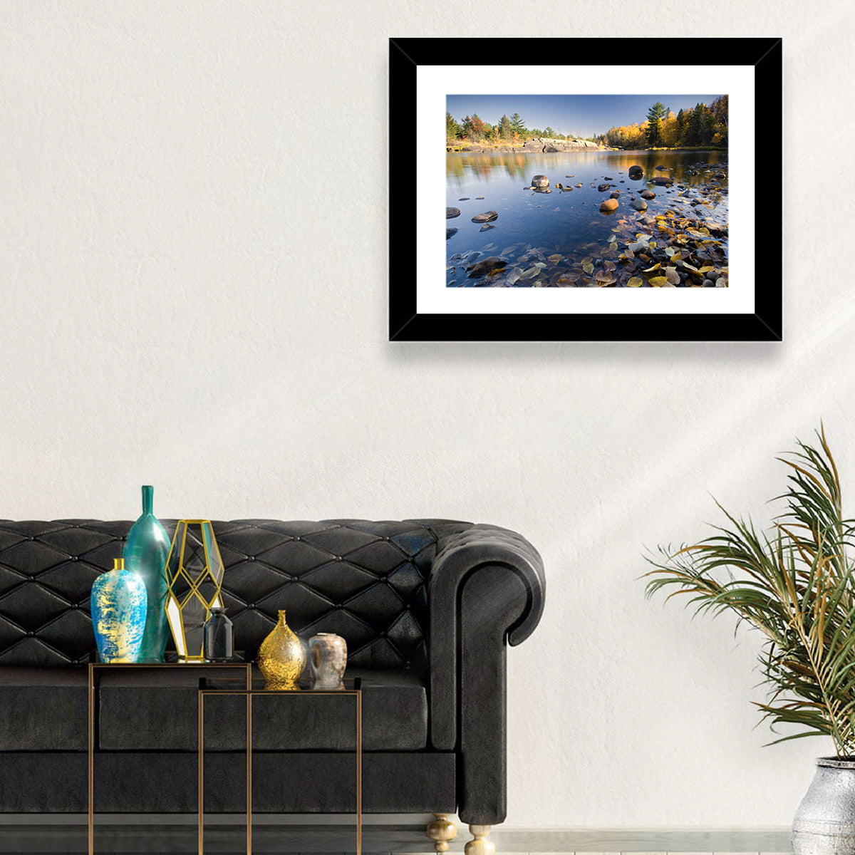 Minnesota Autumn Lakeshore Wall Art