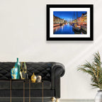 Nyhavn Canal at Dusk Wall Art