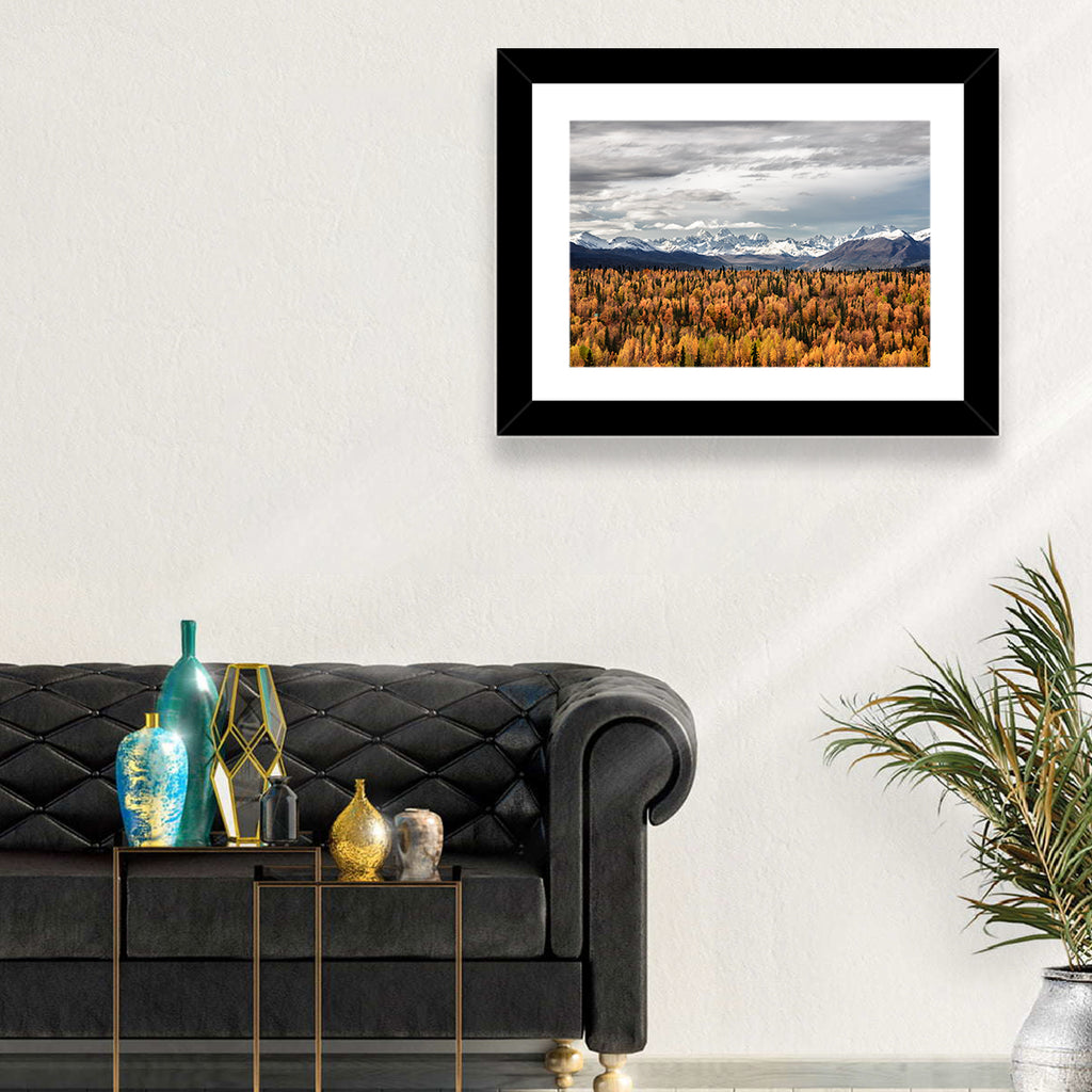 Talkeetna Autumn Landscape Wall Art
