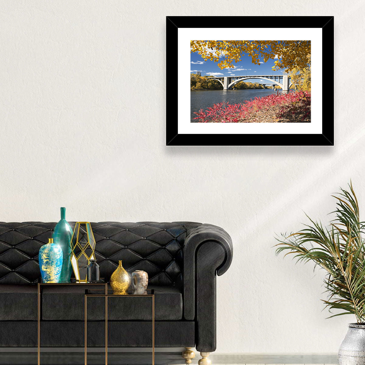 Ford Parkway Bridge Mississippi River Wall Art
