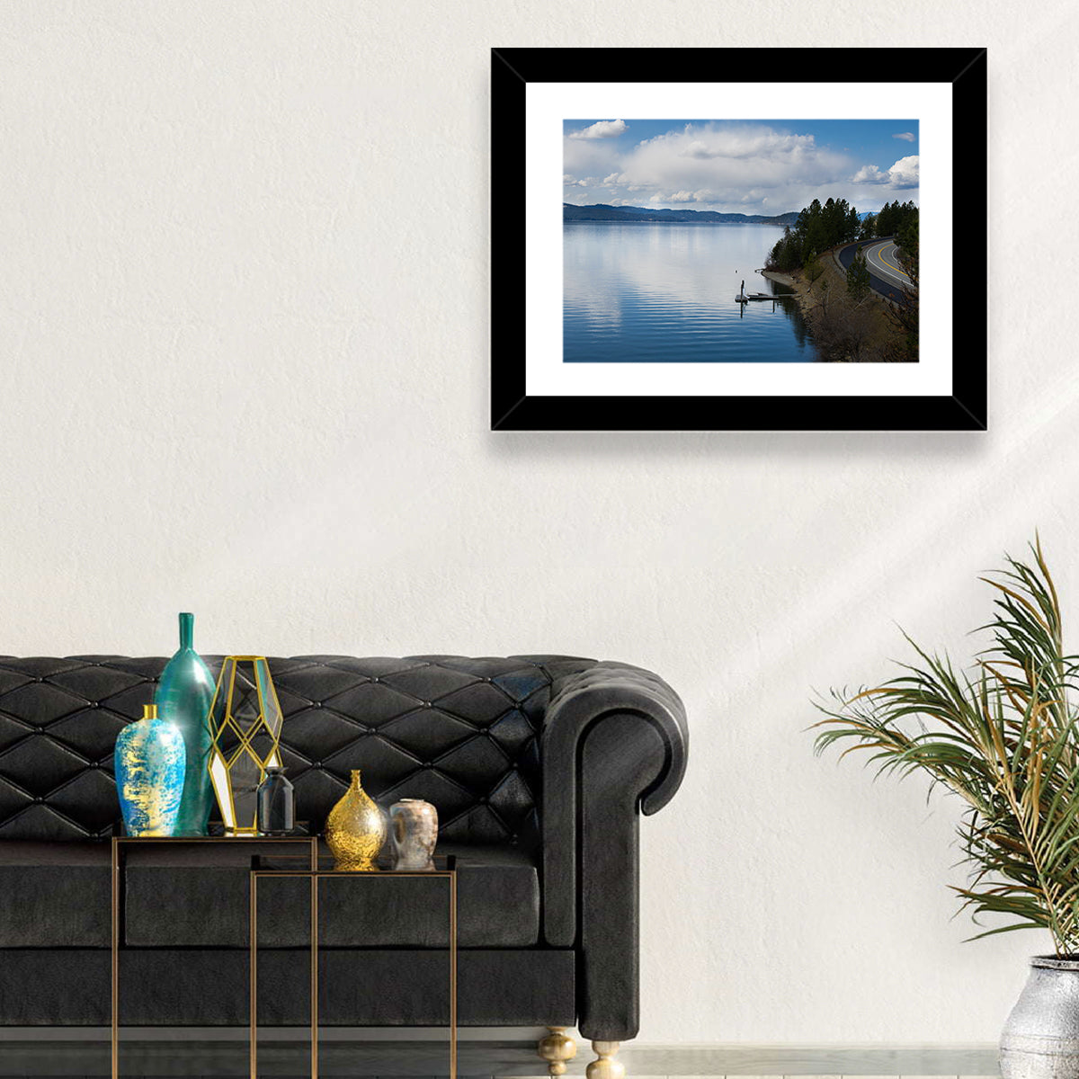 Coeur D'alene Lakeshore View Wall Art