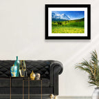 Alpine Wildflower Meadow Wall Art