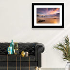 Adraga Beach Sunset Wall Art