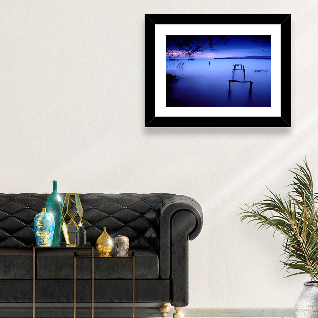 Lake Balaton at Twilight Wall Art