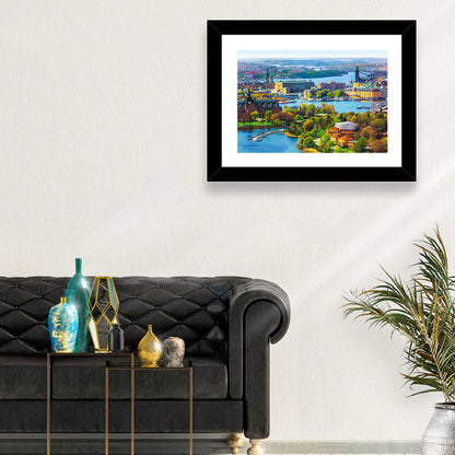 Gamla Stan Waterfront Wall Art
